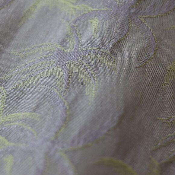 Nexo Yellow & Gray Casual Button-Down Shirt Tropical Hawaiian Palm Tree - Picture 8 of 12